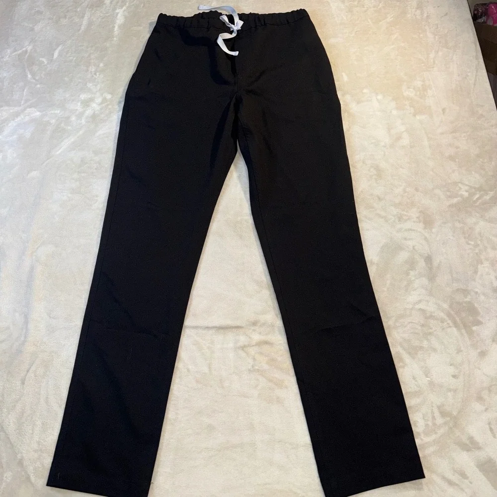 FIGS Mens Pisco Slim Scrub Pants Black Technical Collection M22SW2011 Size S